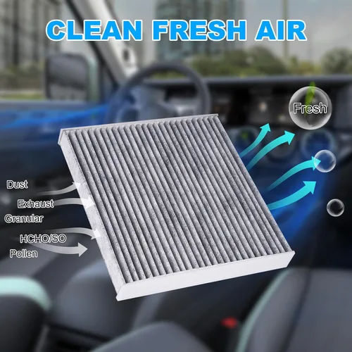 Miniatura 2 de Filtro de aire de cabina CF10134 Filtro de aire de coche para Honda Accord, CRV, Civic, Pilot, Odyssey, Crosstour, Passport, Ridgeline, Acura RDX