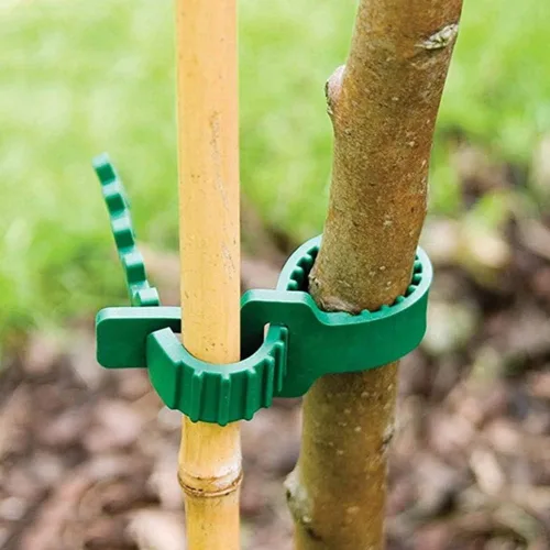 Miniatura 2 de 8 bandas de soporte para estacas de árbol, correas de árbol para estacas, entrelazado ajustable resistente, reutilizables, para plantas de jardín