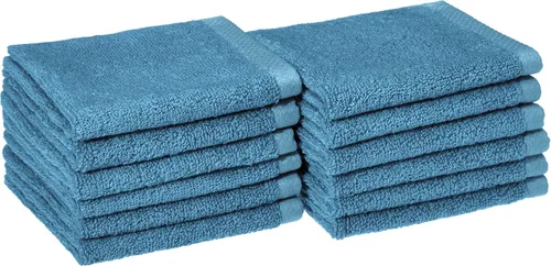 Miniatura 10 de Amazon Basics 2 toallas de baño de gran tamaño de secado rápido, 100% algodón, color blanco, de 62 x 30 pulgadas