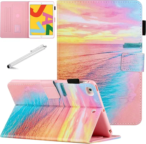Miniatura 21 de Funda para iPad mini, FANCITY Mini 4 Mini 5 Mini 3/2/1 con función de encendido y apagado automático con soporte
