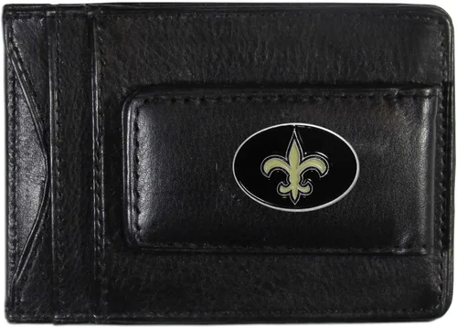 Miniatura 14 de Portadocumentos clip de piel para dinero NFL