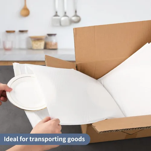 Miniatura 7 de zmybcpack - Paquete de 50 sobres de burbujas blancos de 8.5x12 pulgadas, sobres acolchados de polietileno con cierre autoadhesivo para envío