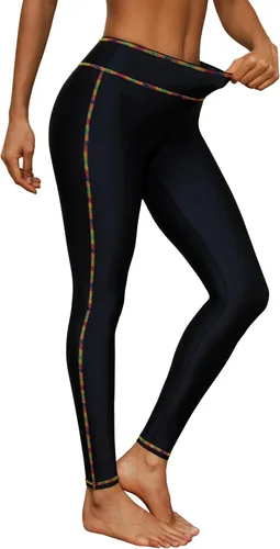Miniatura 106 de ATTRACO Pantalones de natación de talle alto - Leggings de natación para mujer