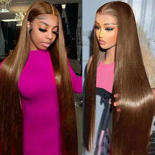 Miniatura 12 de Cypha 1B/27 Ombre Lace Front Wig Human Hair Straight 13x6 HD Lace Frontal Wigs Human Hair Pre Plucked 180% Density Highlight Lace Front Colored Wig