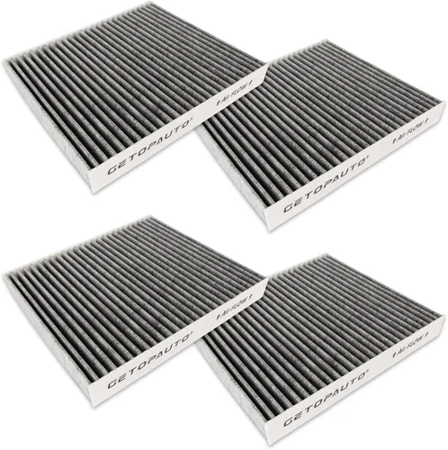 GETOPAUTO Filtro de aire de cabina PA30093 con carbón activado compatible con Kenworth T-680 T-880 Peterbilt 567 579 Reemplazar X1987001 PA30093