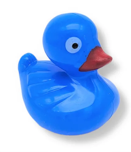 Miniatura 8 de Coloridos patitos flotantes con peso (paquete de 12) flotador de plástico para estanque de patos. (2.75 pulgadas) divertido juguete de juego
