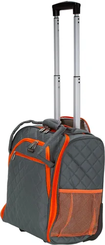 Miniatura 21 de Rockland Melrose - Maleta con ruedas, de porte vertical, para caber debajo del asiento, Rojo), BF31-RED