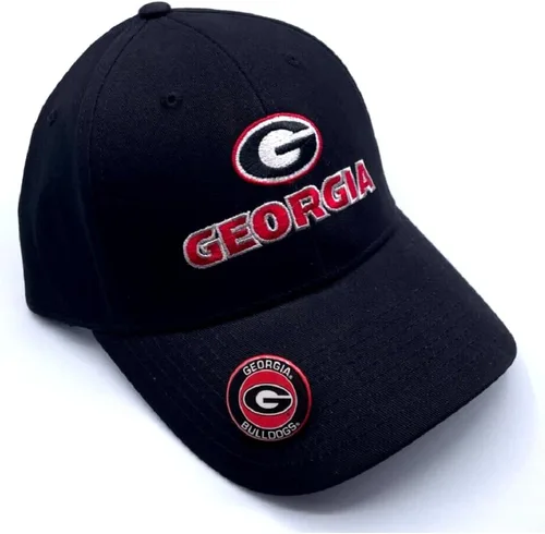 Gorra con licencia oficial de University Georgia Classic Edition MVP, gorra ajustable con logotipo del equipo de Bulldogs