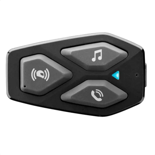 INTERPHONE UCOM3 - Sistema de comunicación Bluetooth para motocicleta - 2 conductores de hasta 500 Mt de alcance - Batería 10 horas - Cascos