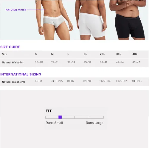 Miniatura 2 de MeUndies Ropa interior elástica de algodón orgánico para hombre con bragueta Tela exclusiva de Tienda