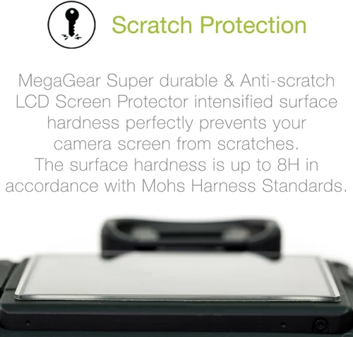 Miniatura 6 de Megagear Protector de pantalla óptico LCD para el nuevo modelo Canon Canon Sl1 (Canon 100d) Protector de pantalla
