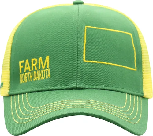 Miniatura 134 de John Deere Gorra de béisbol con logotipo y malla trasera con contraste, para hombre