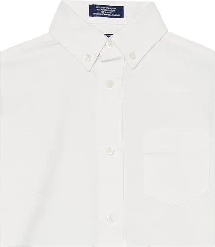Miniatura 5 de IZOD - Camisa Oxford de manga larga con botones para niño, color sólido
