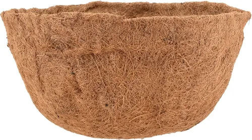 Arcadia Garden Products - Forro de coco extra duradero 1547B de 12 pulgadas para macetas redondas colgantes, forro de repuesto de fibra de coco