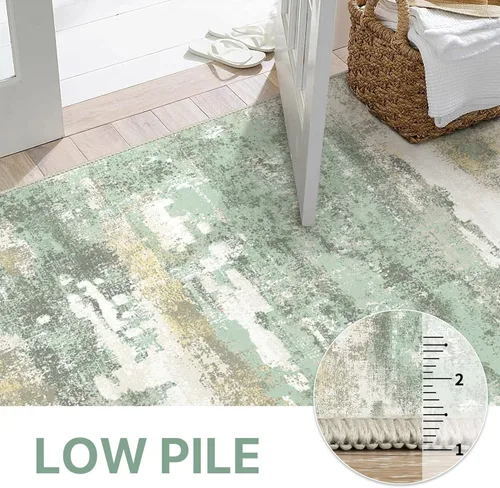 Miniatura 8 de BEIMO Alfombra de pasillo para cocina, alfombra lavable a máquina de 2 x 5 para entrada, alfombras modernas y abstractas suaves, cubierta de piso