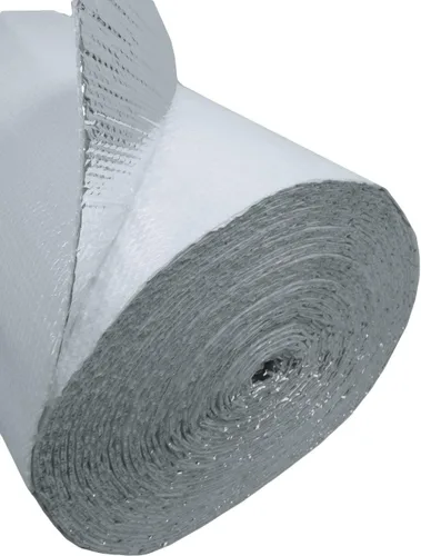Miniatura 2 de US Energy Products - Rollo aislante de hormigón blanco de doble burbuja, 48 pulgadas por 25 pies lineales (100 pies cuadrados), resistencia