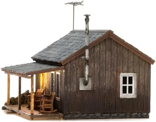 Miniatura 2 de WOODLAND SCENICS Cabina rústica HO Scale