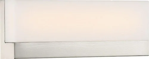 Miniatura 2 de Nuvo 62/1327 - Luminaria LED para tocador, pequeña, níquel cepillado