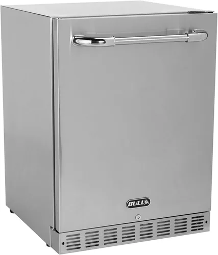 Miniatura 10 de Bull Outdoor Products Refrigerador contemporáneo – 4.5 pies cúbicos Refrigerador compacto de acero inoxidable para exteriores con puerta reversible