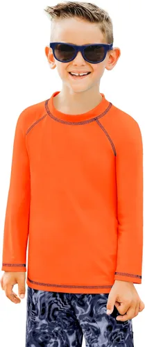 Miniatura 9 de City Threads camisa de manga larga con protección solar SPF 50+, peplo, rash guard para niña