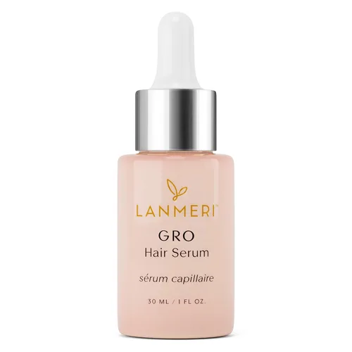 Lanmeri Suero vegano para el crecimiento del cabello, tratamientos naturales para el crecimiento del cabello y la pérdida del cabello para mujeres y