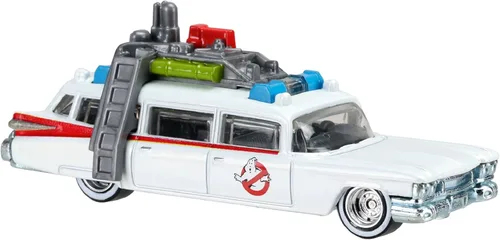 Miniatura 3 de Vehículo Hot Wheels, retro Entretenimiento, Ghostbusters Ecto 1 fundido a presión