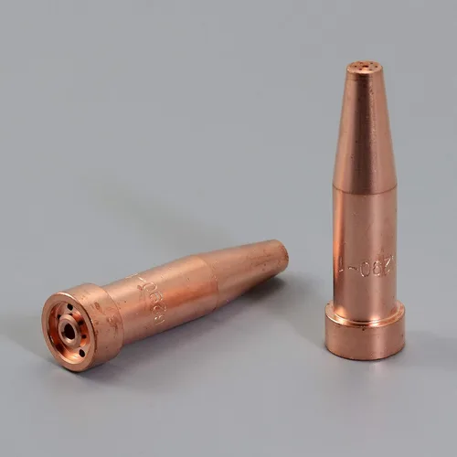 Miniatura 2 de RIVERWELD Puntas de corte de acetileno 6290 tamaño 1 y 6290-1 para soplete de cortador de oxígeno oxicombustible hecho de cobre paquete de 2