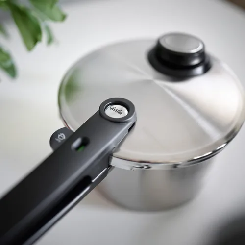 Miniatura 5 de Fissler Vitavit Premium - Olla a presión premium con inserto de vapor, 2.6 cuartos Acero inoxidable