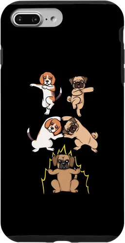 Miniatura 9 de Funda para iPhone 12/12 Pro Pug Dog Beagle Fusion Puggle Dog Hybrid Anime Manga Kawaii