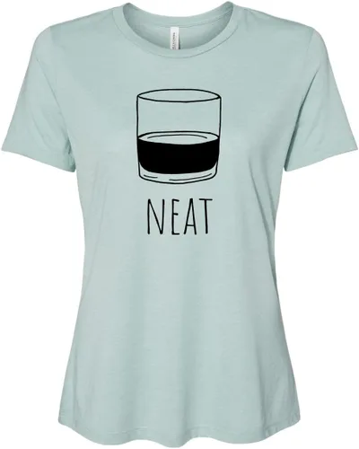 Miniatura 24 de Cute Women's Screen Printed Crew Neck Tee, Shirts With Sayings, Dusty Blue or Olive