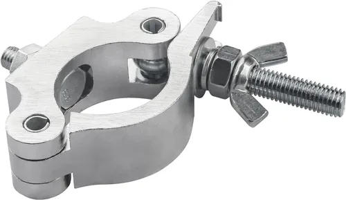 Miniatura 8 de MAD OWL 2 paquetes de abrazaderas para luces, accesorios de iluminación de escenario, abrazadera en O, 1.575-2.047 in, aluminio, carga de seguridad