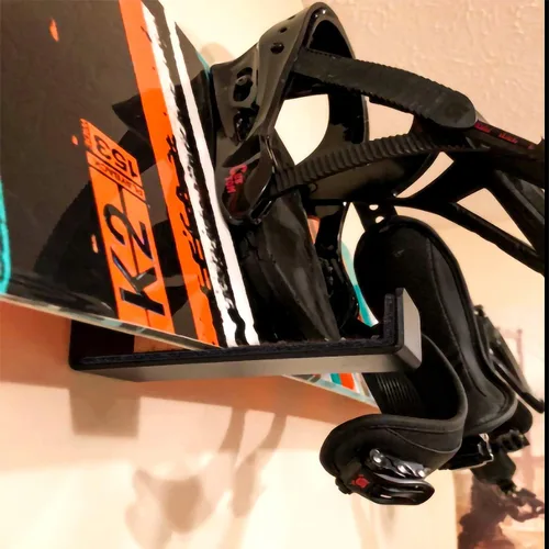 Miniatura 4 de AA Products - Un par de soportes de aluminio para snowboard con forro protector
