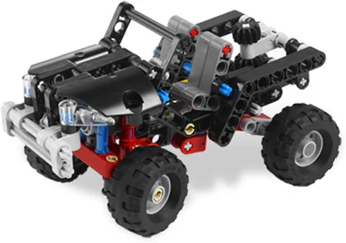Transporte todo terreno y camino 8066 de Lego Technic