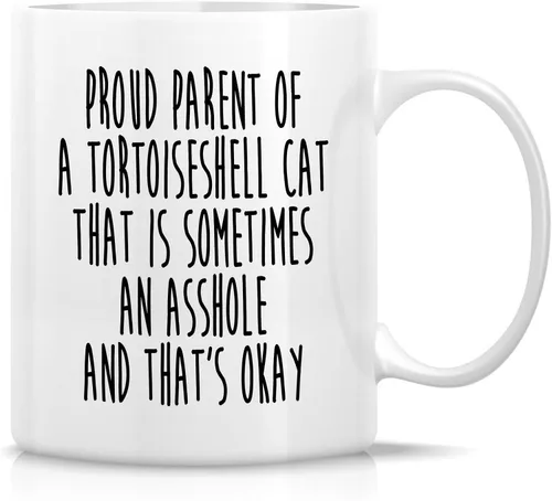 Miniatura 38 de Retreez - Taza Graciosa Show Me Your Kitties Amantes de Gatos, 325 ml, Tazas de Café de Cerámica, Divertidas, Sarcasmo, Sarcasticas, Regalos