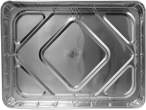 Miniatura 2 de HFA 2063 - Bandeja de papel de aluminio de tamaño medio para hornear, recipientes desechables para hornear (100)