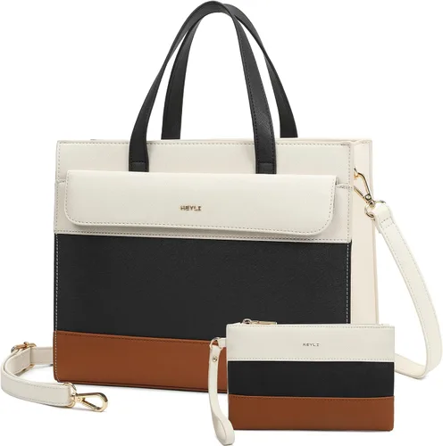 Miniatura 7 de Keyli 2 bolsos y bolsos de mano para mujer, bolsos de hombro de moda, bolso de mano con asa superior y bolsas de cuero vegano para damas