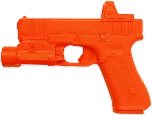 Miniatura 18 de American Safety Trainers - Compatible con modelos Glock - Pistolas de entrenamiento de polímero sólido no funcionales - Naranja brillante - EE.UU.