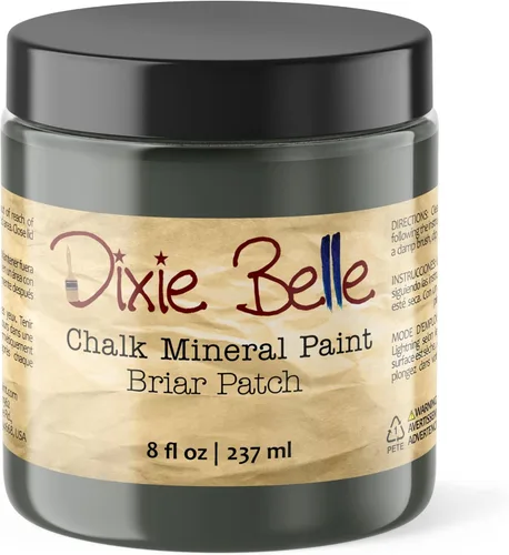 Miniatura 53 de Dixie Belle Paint Company - Pintura con acabado de tiza para muebles, color negro (Caviar), 1 galón, 128 fl oz, pintura mineral color rosa intenso