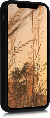 Miniatura 2 de kwmobile Funda de madera compatible con Apple iPhone 11, diseño de girasol, amarillo y marrón oscuro, marrón claro