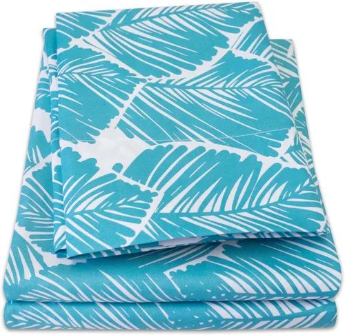 Miniatura 9 de Juego de sábanas y fundas de almohada de la colección 1500 Supreme, tamaño Queen, estampado Paisley gris - Juego de sábanas y fundas de almohada
