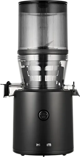 Hurom H320 - Exprimidor de prensa en frío, fácil de limpiar, exprimidor lento, coladores gruesos, autoalimentación, manos libres, tamaño familiar,