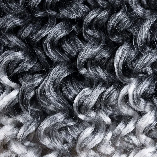 Miniatura 7 de Silke - Paquete de 6 extensiones de cabello rizado Gogo rizado con ondas oceánicas para mujeres (10 pulgadas, Tgris)