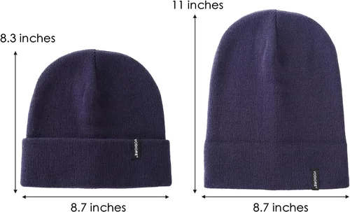 Miniatura 5 de Beanie Hats for Men Women Winter Knit Hat Warm Slouchy Beanie Cuffed Skull Cap