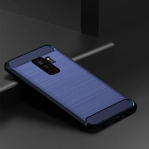 Miniatura 3 de Asuwish Funda de teléfono para Samsung Galaxy S9 Plus con protector de pantalla de vidrio templado y accesorios para celda, goma de silicona suave