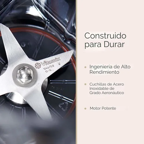 Miniatura 6 de Vitamix Explorian con programas, tres programas de mezcla, licuadora de grado profesional para batidos y más, aparato de cocina autolimpiante, Negro