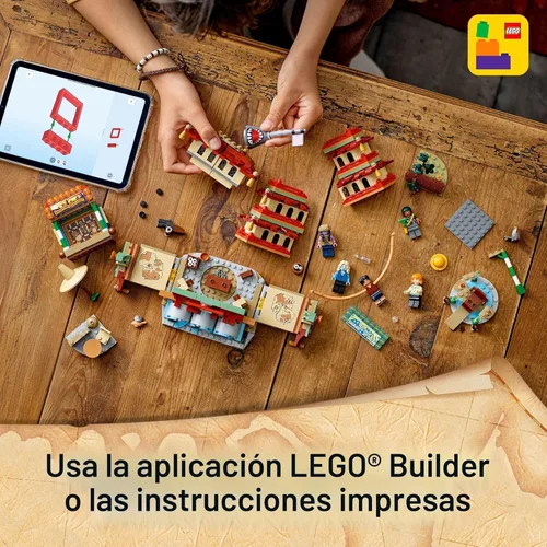 Miniatura 6 de LEGO UN PEZZO Batalla en el Parque Arlong Bloques de Construcción - Juego de Construcción de Simulación para Niños y Niñas, Edades 9+ - 5 Figuras