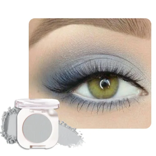 Miniatura 9 de Sombra de ojos color crema champán, sombra de ojos brillante dorada clara con purpurina metálica para piel madura, ligera, mezclable, brillo sutil