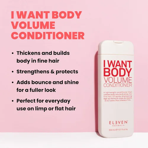 Miniatura 3 de ELEVEN AUSTRALIA I Want Body Volume Conditioner, el mejor constructor de volumen