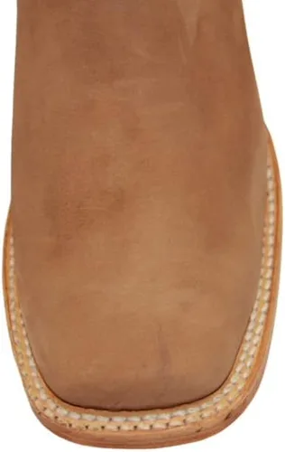 Miniatura 4 de Botas vaqueras cortas de cuero para mujer, botín occidental de tacón bajo