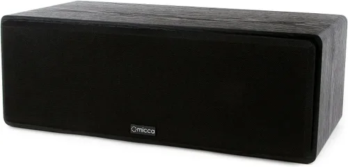 Miniatura 2 de Micca MB42-C - Altavoz de canal central para cine en casa, sonido envolvente, pasivo, de 2 vías (negro, cada uno)